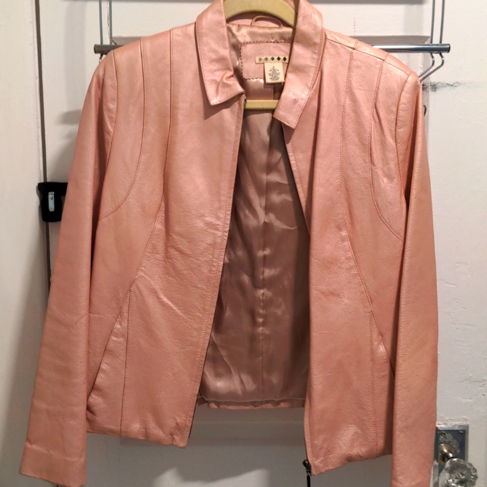 Leather jacket